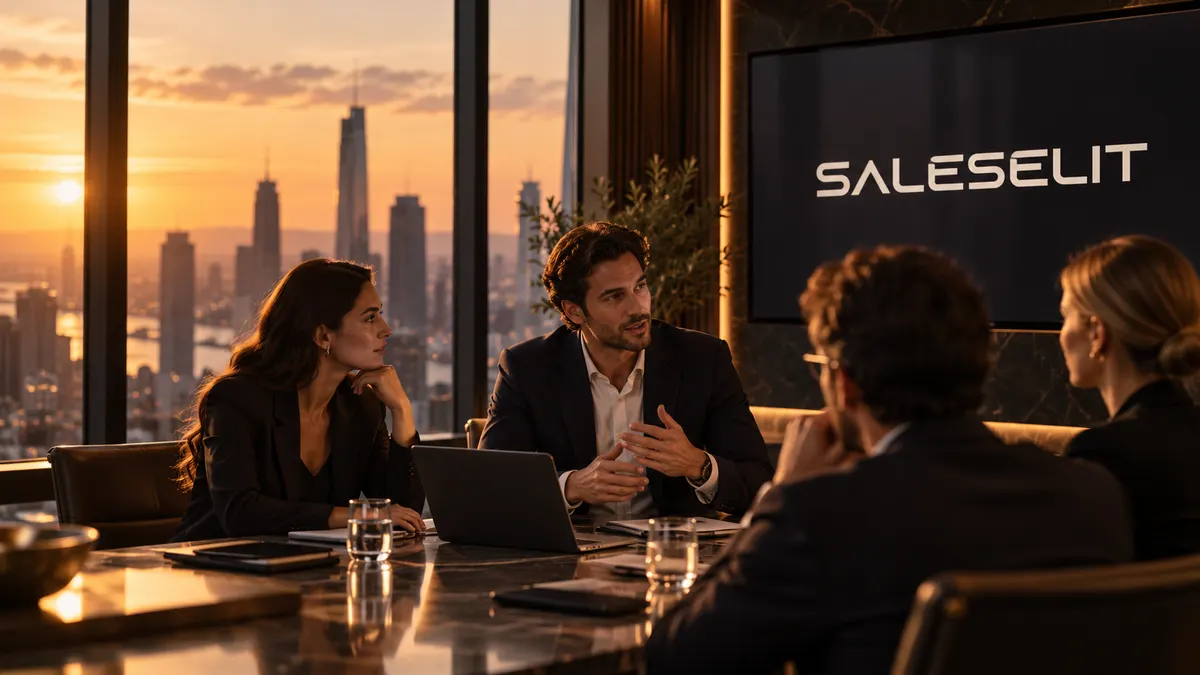 Sales closing: SALESELIT closer értékesítési beszélgetés közben